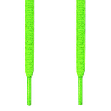 Soikeat neon vihreät kengännauhat